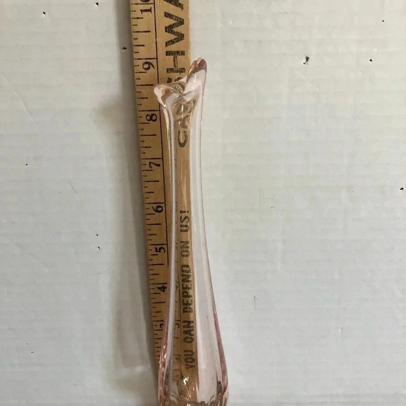Vintage Pink Bud Vase - Picture 11 of 12